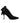 Dolce & Gabbana Black Stiletto Heels Lace Up Boots Shoes