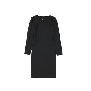 Alberta Ferretti wool blend dress