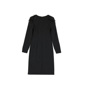 Alberta Ferretti wool blend dress