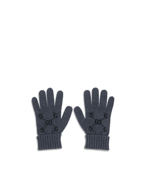 Gucci Gray Cashmere Gloves