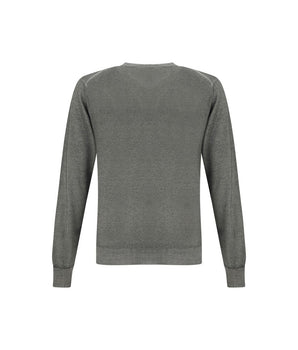 Cruciani Gray Cashmere Cashmere Sweater