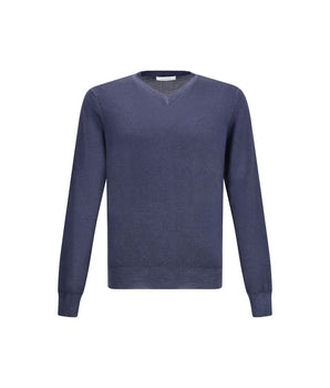 Cruciani Green Cashmere Cashmere Sweater