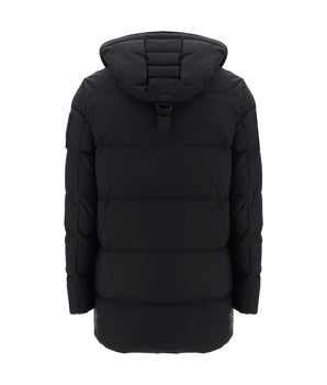 Moose Knuckles Black Nylon Parka