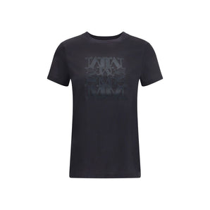 Max Mara Black Cotton T-Shirt