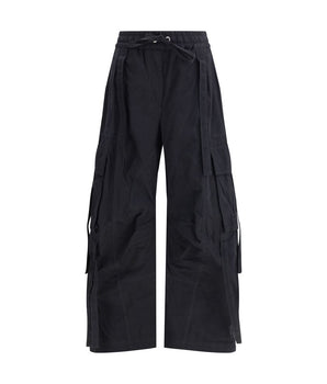 Dolce & Gabbana Black Cotton Cargo Pants