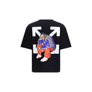 Off-White Thinkman Arrow Skate logo Tee