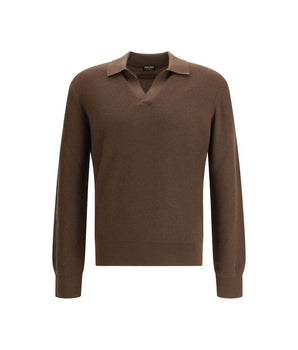 ZEGNA Brown Cashmere Shirt