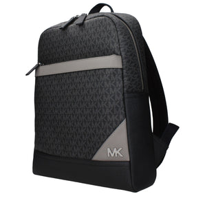 Michael Kors Black Fabric Backpacks