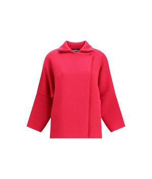 Ella Multicolor Merino Wool Coat