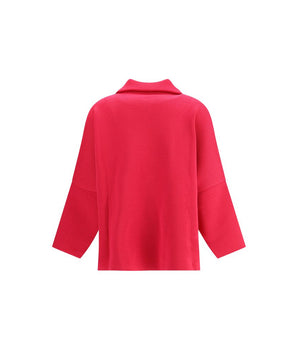 Ella Multicolor Merino Wool Coat