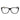 Victoria Beckham Black Metal Glasses (Frames)
