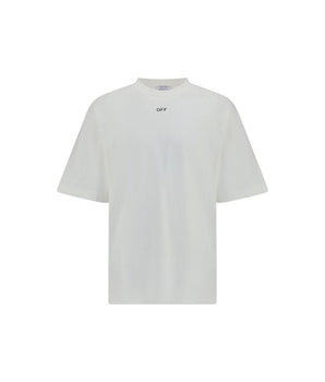 Off-White White Cotton T-Shirt