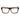 Victoria Beckham Brown Acetate Glasses (Frames)