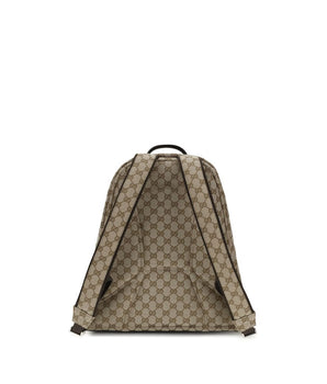 Gucci Beige Nylon Backpack