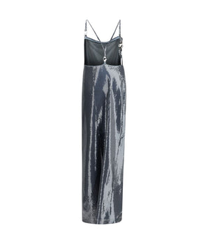 Coperni Gray Polyamide Casual Dress