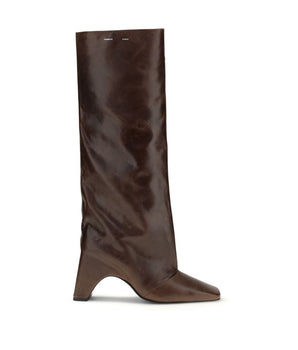 Coperni Brown Leather Boots