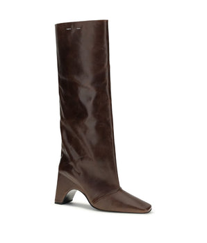 Coperni Brown Leather Boots