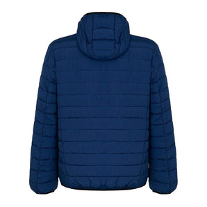Suns Blue Polyester Men's Quilted Jacket
