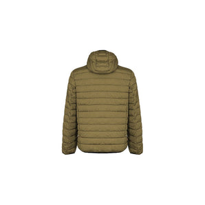 Suns Green Polyester Men's Quilted Jacket