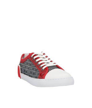 Moschino Couture White Polyester Low Top Sneakers