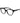 Trussardi Black Acetate Glasses (Frames)
