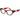 Trussardi Red Acetate Glasses (Frames)