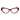 Trussardi Red Acetate Glasses (Frames)