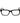 Trussardi Black Acetate Glasses (Frames)