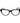 Trussardi Black Acetate Glasses (Frames)