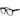 Trussardi Black Acetate Glasses (Frames)