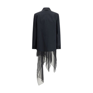 Sacai Gray Wool Clothing