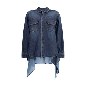 Sacai Blue Denim Shirt