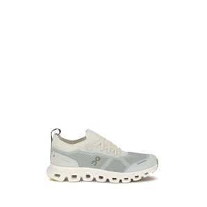 ON White Polyester Athletic Sneakers