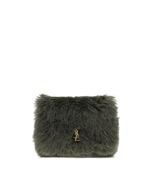 Saint Laurent Jamie Medium Shearling Shoulder Bag
