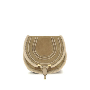 Chloé Beige Calf Leather Bos Taurus Shoulder Bag
