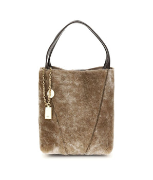 Chloé Shearling Small Spin Bag