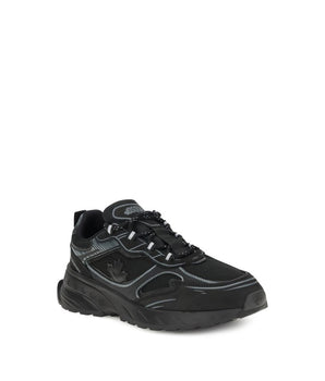 Dsquared² Black Calf Leather Bos Taurus Athletic Sneakers
