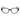 Trussardi Black Acetate Glasses (Frames)