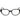 Trussardi Black Acetate Glasses (Frames)