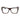 Victoria Beckham Brown Acetate Glasses (Frames)