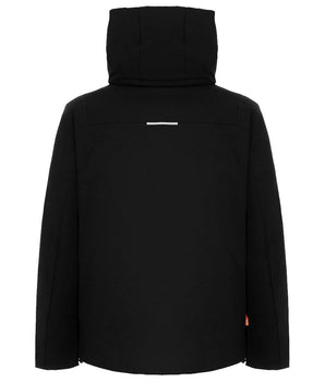 Suns Black Polyester Jackets & Coat