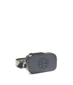 Tory Burch Blue Leather Shoulder Bag