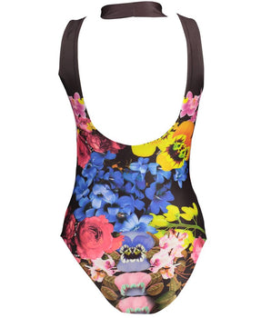 Desigual Black Polyester Bodysuit