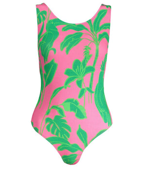 Desigual Pink Elastane Bodysuit