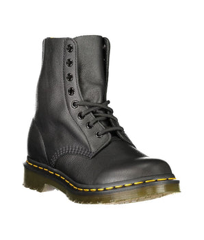 Dr. Martens Black Polyester Ankle
