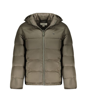 Calvin Klein Brown Polyamide Jackets & Coat