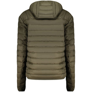 Cavalli Class Green Polyester Jackets & Coat