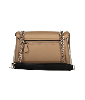 Guess Jeans Brown Polyethylene Handbag