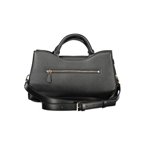 Guess Jeans Black Polyethylene Handbag