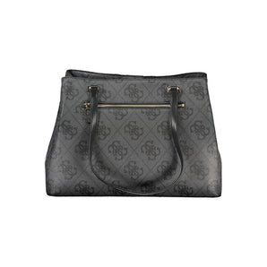Guess Jeans Black Polyethylene Handbag